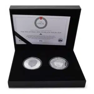 1 oz Silver Angel Proof Coin 2-Coin Set