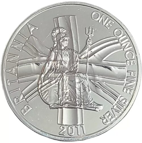 2011 UK Britannia 1 oz Silver £2 Coin Gem BU - Royal Mint - Image 3