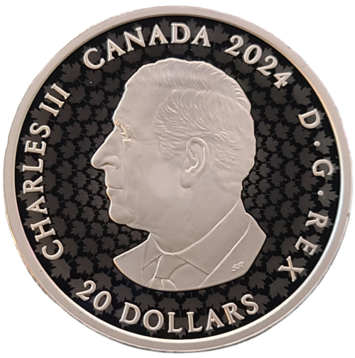 2024 Canada Great Hunters: Cougar 1 oz Silver Coin (UHR) - Image 2