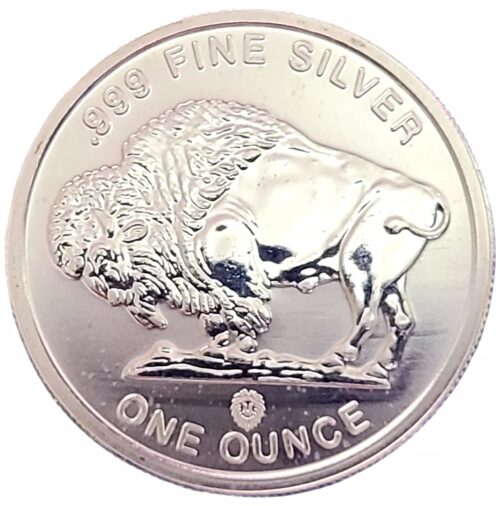 Buffalo Indian 1 oz Silver Round Reverse Proof .999 Fine Coin - Image 2