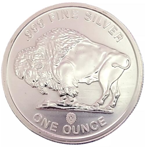 Buffalo Indian 1 oz Silver Round Reverse Proof .999 Fine Coin - Image 4