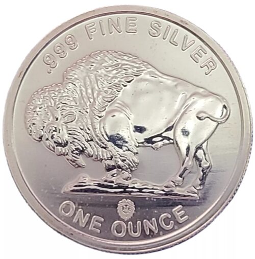 Buffalo Indian 1 oz Silver Round Reverse Proof .999 Fine Coin - Image 5