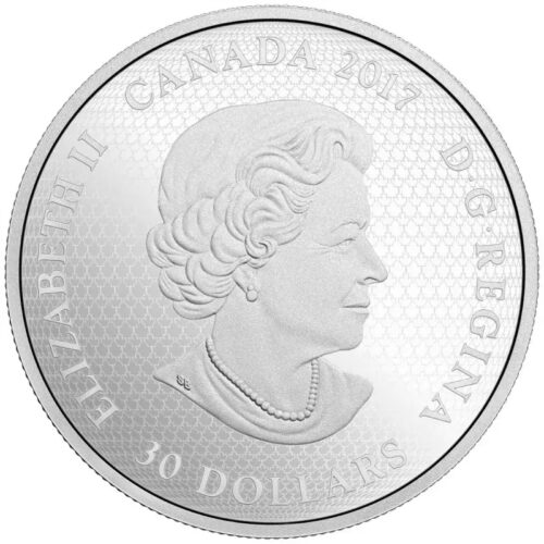 2017 Canada 2 oz Silver Celebrating Canada Proof Coin (glow in the dark) - Image 3