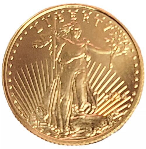 2024 American Gold Eagle 1/10 oz Gold coin Bu - Image 2