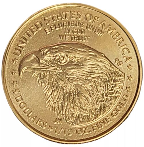 2024 American Gold Eagle 1/10 oz Gold coin Bu - Image 4