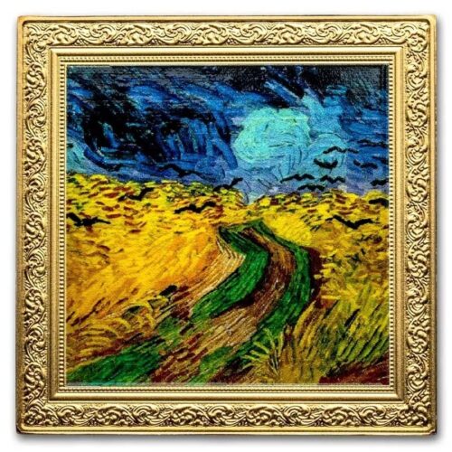 2023 VINCENT VAN GOGH - Wheatfield with Crows Proof - Treasures of the World