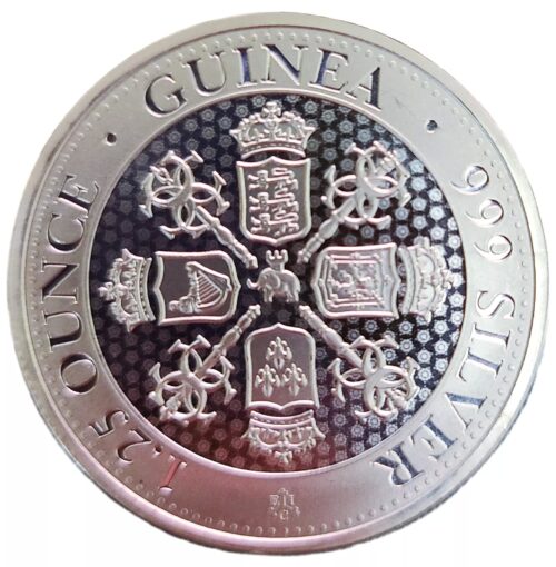 2022 St. Helena 1.25 oz Silver Sceptre Guinea Coin BU .999 Fine Silver