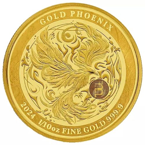 2024 Australia 1/10 oz Phoenix Gold Coin .9999 - Image 3