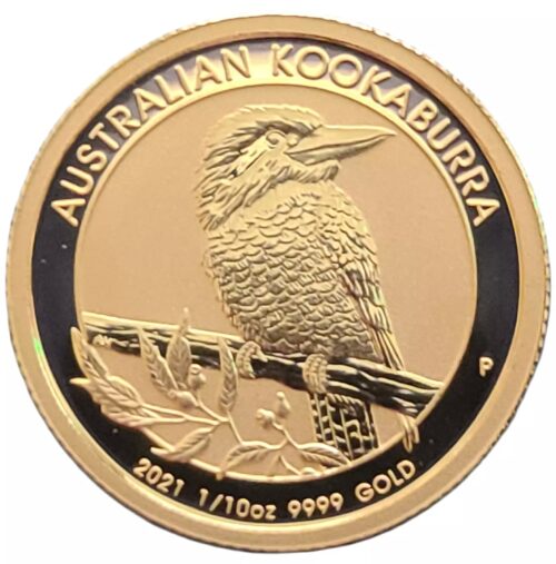 2021 Australia 1/10 oz Gold Kookaburra Gem Bu - Image 5