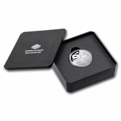 2024 Australian Domed Lunar Dragon 1oz Silver Proof Coin - Image 3