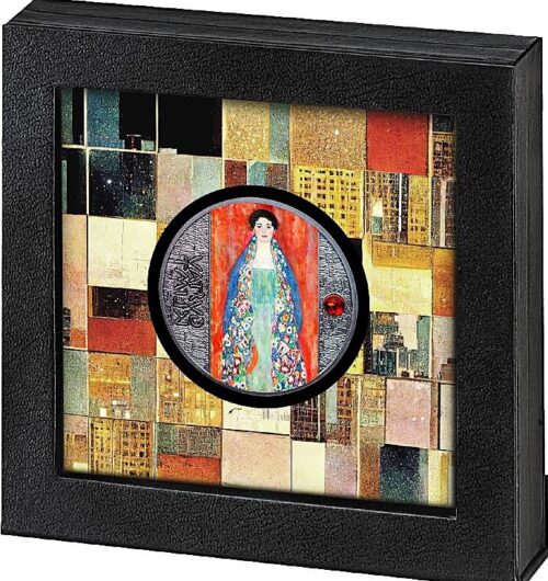 2024 Cameroon Gustav Klimt - Fraulein Lieser  .5 oz Silver Proof Coin - Image 2