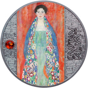 2024 Cameroon Gustav Klimt - Fraulein Lieser  .5 oz Silver Proof Coin
