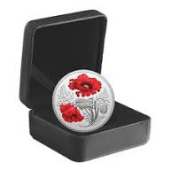 2024 Canada 1 oz Silver Remembrance Day Colorized Proof Coin