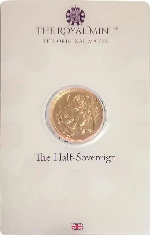 2025 Great Britain Half Gold Sovereign Coin - Image 3