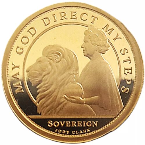 2021 Alderney Queen Elizabeth II_95th Anniversary Gold Sovereign Proof