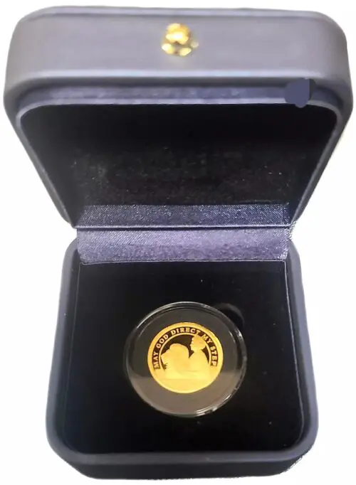 2021 Alderney Queen Elizabeth II_95th Anniversary Gold Sovereign Proof - Image 4