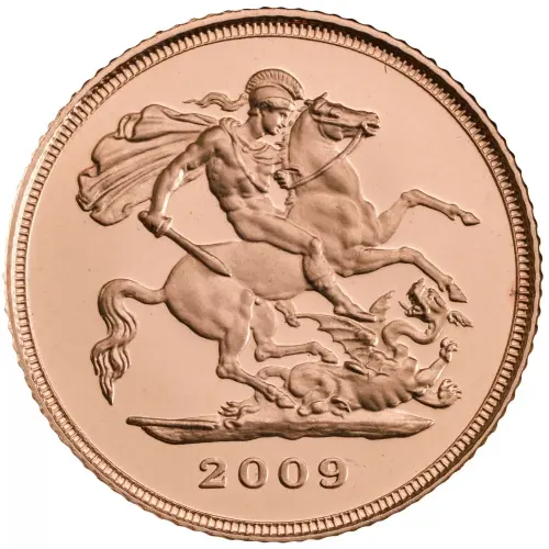 2009 Gold Proof Half Sovereign Queen Elizabeth II Coin - Image 2