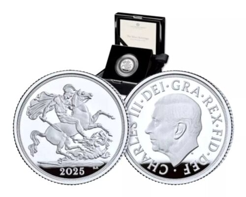 2025 Great Britain Silver Sovereign Proof Coin -