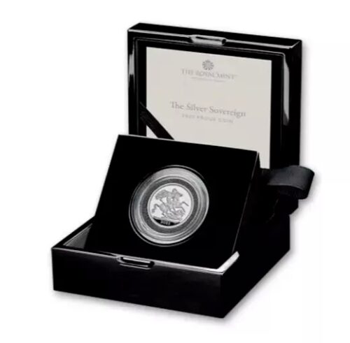 2025 Great Britain Silver Sovereign Proof Coin - - Image 3