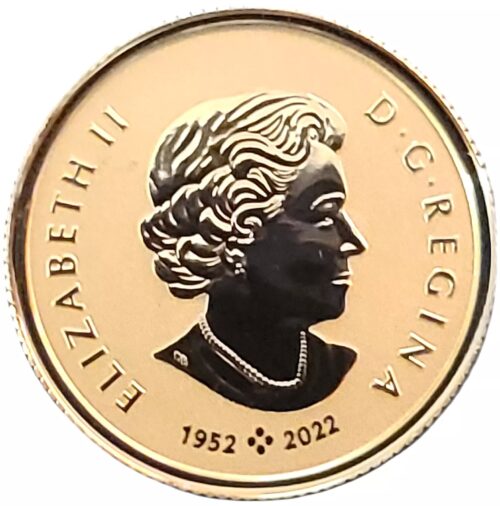 2023 Canadian $10 Everlasting Maple Leaf Proof- 1/20 oz Pure .9999 Gold Coin - Image 2