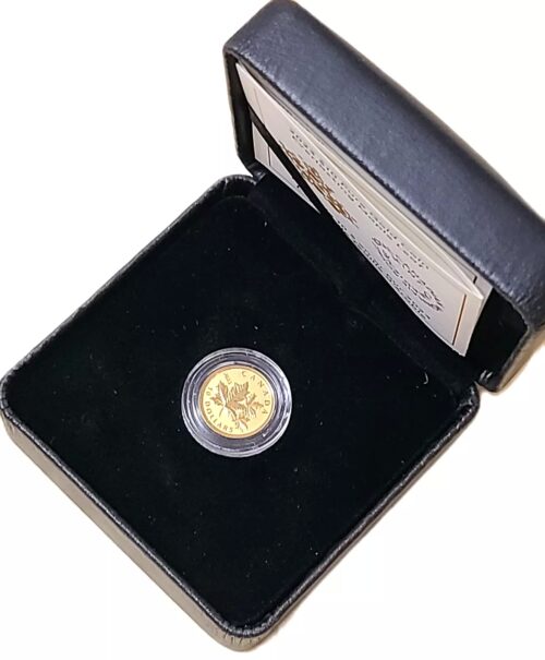 2023 Canadian $10 Everlasting Maple Leaf Proof- 1/20 oz Pure .9999 Gold Coin - Image 5