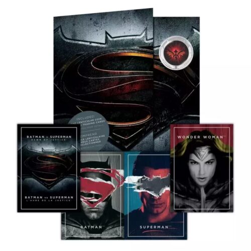 2016 Exclusive Batman vs Superman: Dawn of Justice 25 Cents 3D Lenticular Coin - Image 5