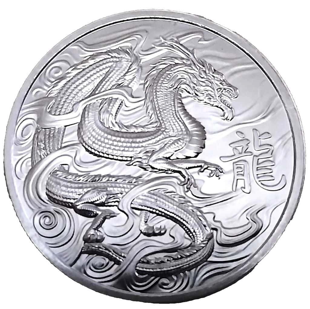 2024 - 1 oz Ascension Jody Clark Dragon Silver Coin