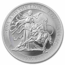 2023 St. Helena Una and the Lion 1oz Silver Coin .999
