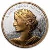 2024 canada 1 oz silver 1 peace dollar proof uhr abs bullion