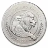 2024 gb the lion and the eagle 1 oz silver bu coin 305807 obv