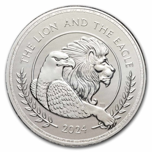 2024 UK The Lion & Eagle £2 Coin Bu