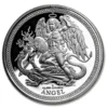 2024 isle of man 1 oz silver angel proof coa abs bullion