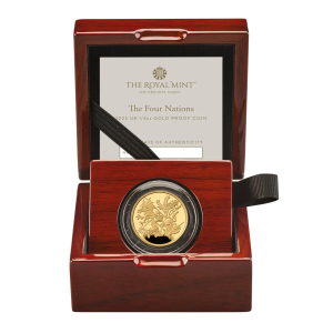 2025 Four Nations UK 1/4oz Gold Proof £25 Coin