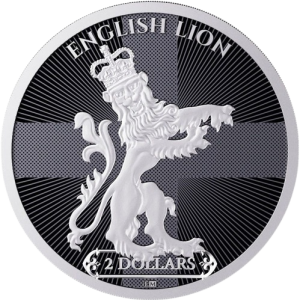 2024 Niue 1oz Silver English Lion Coin BU .9999
