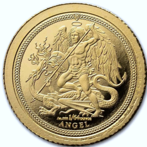 2025 Isle of Man Gold Angel Proof Coin .5 gram Pure Gold