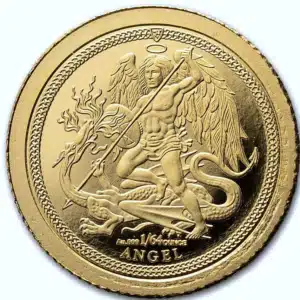 2025 Isle of Man Gold Angel Proof .5 gram Gold Coin