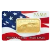 1 oz pamp suisse bald eagle gold bar .9999 abs bullion removebg preview