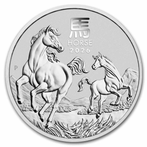 2026 Australia Lunar Series III: 1oz Silver Year of the Horse Coin