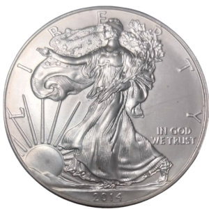 2014 American Silver Eagle BU 1 oz .999 Fine Silver