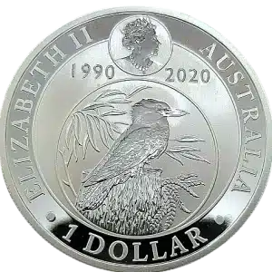 2020 Australia 1 oz silver kookaburra coin .9999 fine