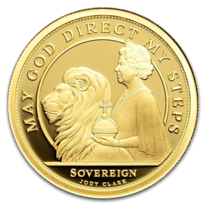 2021 Alderney Queen Elizabeth II_95th Anniv Gold Sovereign Pf