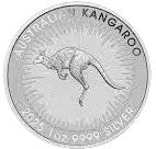 2025 Australia Kangaroo 1 oz Silver Coin .9999