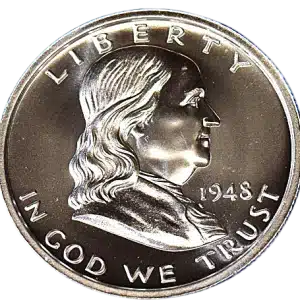 Intaglio 2 oz silver Franklin half dollar Tribute