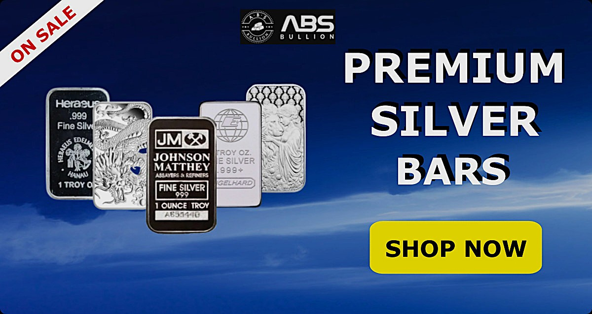 premium silver bars abs bullion