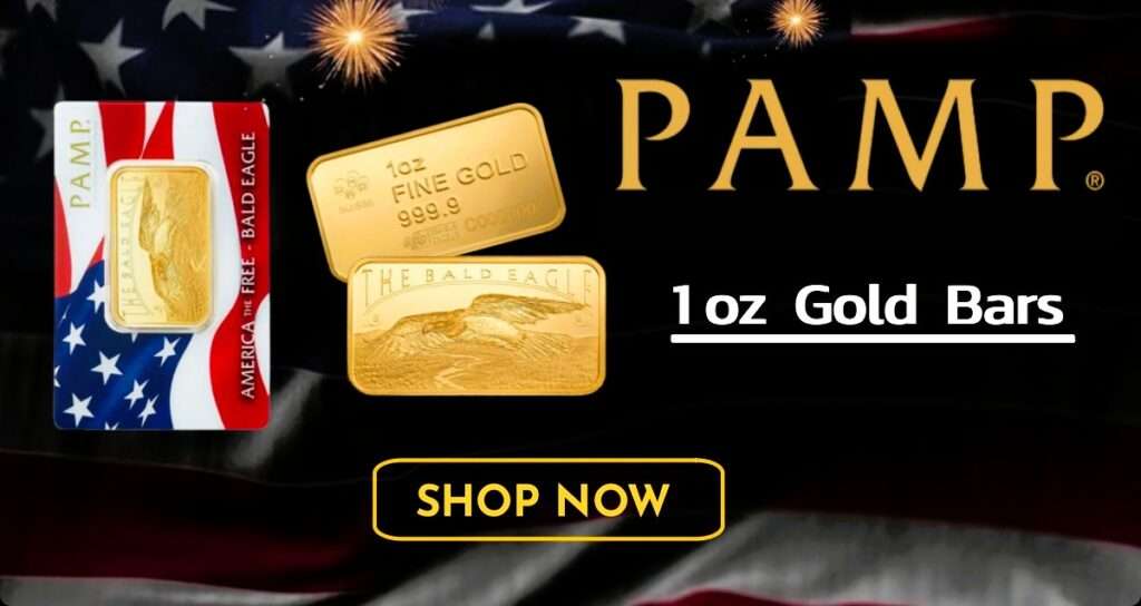 pamp suisse 1 oz gold bar america the free series.abs bullion.sm