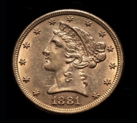 5 half eagle gold coin copy 1