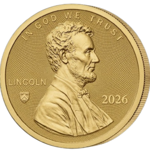 2026 Lincoln Eagle 1/4 oz Gold Coin BU