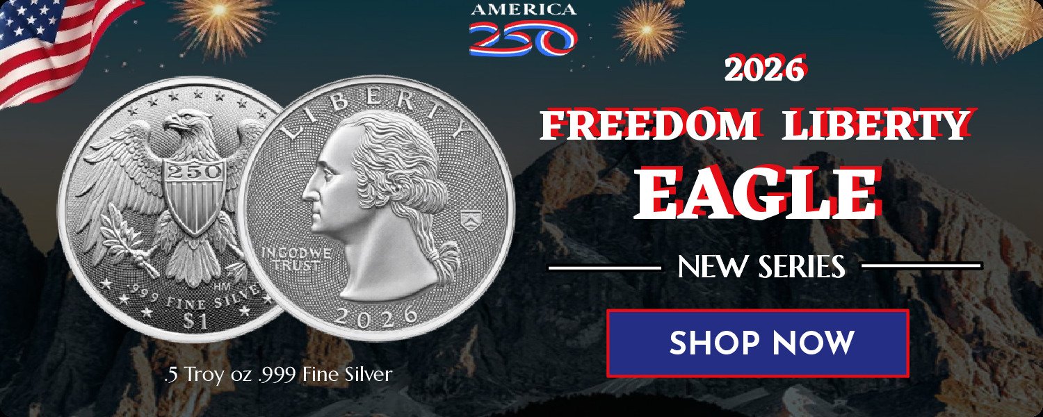 The 2026 Freedom Liberty Eagle 0.5 oz Silver Coin