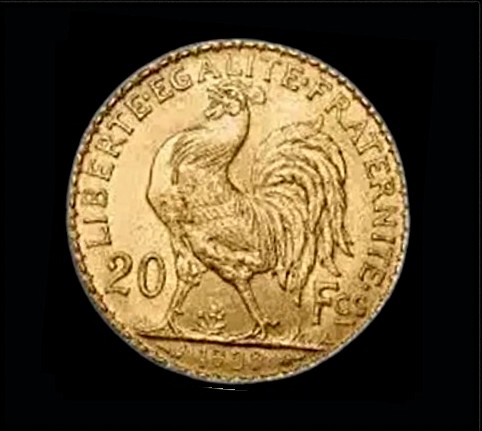 french 20 gold franc coin 3
