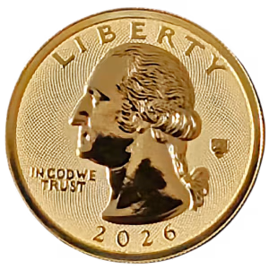2026 Freedom Liberty Eagle 1/4 oz gold coin